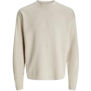 Jack & Jones JJEURBAN Knit Crew Neck SN, maanbeam, L