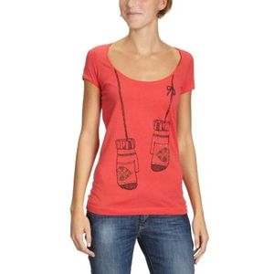 Blend Dames T-shirt, 4564, rood (225), 42