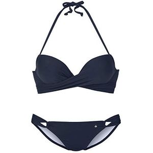 s.Oliver dames bikiniset, Donkerblauw, 34 / A