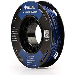 SainSmart flexibel TPU 3D-print-filament, 1,75 mm, 250 g, maatnauwkeurigheid +/- 0,05 mm, Galaxy Blue
