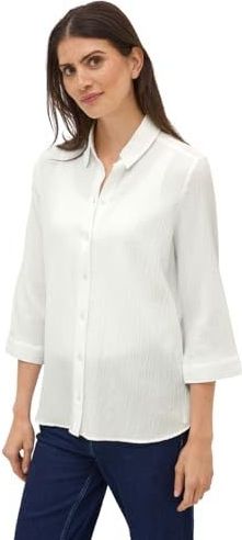 CECIL - Blouse - Wit - Klassieke Blouse - Driekwart Mouw