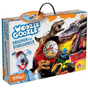 Lisciani WOOZLE GOOZLE Experimenteerdoos, draak en dinosaurus, voor kinderen, vanaf 8 jaar, kit populaire mythen van draken en dinosaurussen, leuke en boeiende experimenten