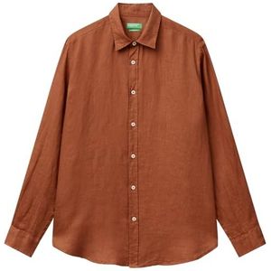 United Colors of Benetton Overhem, Bruin, XS