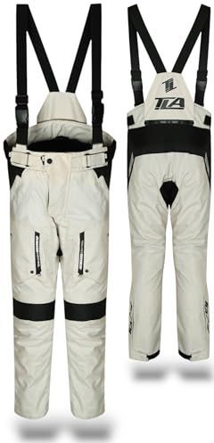 TLA - EXPLORA Light - Motorbroek - Grijs - CE-geteste Protectoren Klasse A - Waterdicht