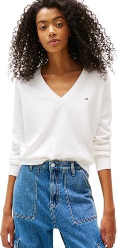 Tommy Jeans - Trui - Wit - Dames