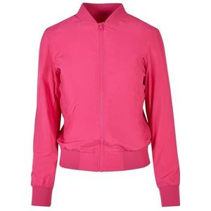 Urban Classics Damen Jacke Ladies Light Bomber Jacket hibiskus pink 5XL