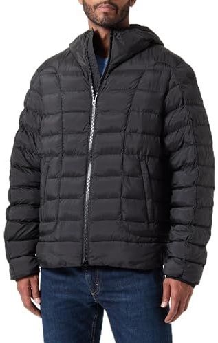 Diesel, Heren, Jassen, Zwart, Maat: XS Leer,