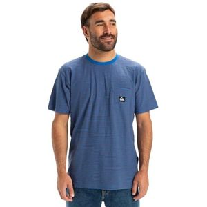 Quiksilver - Kentin - T-shirt - Blauw - 100% Katoen