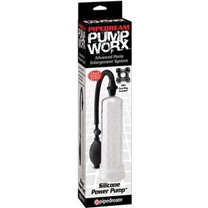 PUMP WORX SILICONE POWER PUMP CLEAR