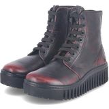 Art - 1517 Brighton - Leren Enkellaarsjes - Bordeaux - 3 tot 5 cm Hakhoogte - Ritssluiting