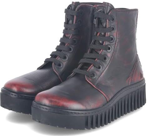 Art - 1517 Brighton - Leren Enkellaarsjes - Bordeaux - 3 tot 5 cm Hakhoogte - Ritssluiting