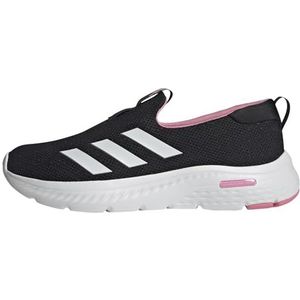 adidas Dames Cloudfoam Move Lounger Shoes, core black/Cloud white/bliss pink, 38 2/3 EU
