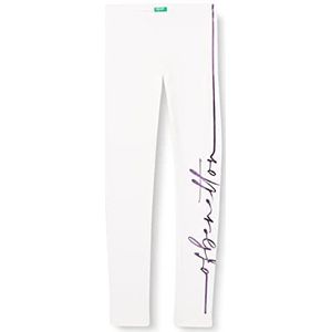 United Colors of Benetton Leggings voor meisjes, Wit 074, 160 cm