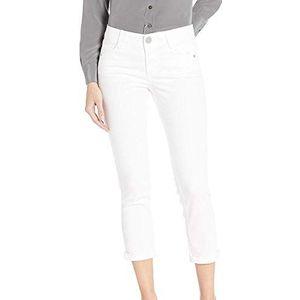 Democracy Ab Solution Crop voor dames, Optisch Wit, 12