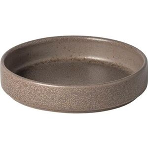 Grestel - Produtos Ceramicos, S.A. Costa Nova »Redonda« bord diep, bruin, ø: 130 mm, 6 stuks