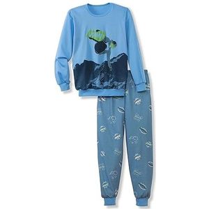 CALIDA Jongens Jongens Snow Pyjamaset, azuur, standaard