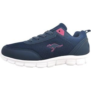 KangaROOS - K-RF Bethy - Sneakers - DK Navy Daisy Pink - Ademend Bovenmateriaal