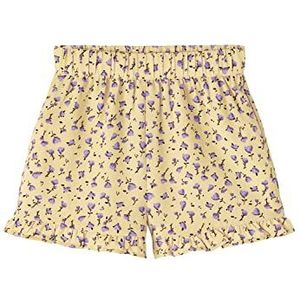 Name It Meisjes NKFHANAH Shorts, Double Cream, 152, Jet Stream, 122 cm