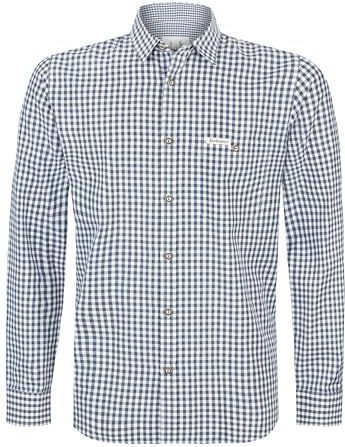 Stockerpoint Klederdrachthemd Campos3, Donkerblauw, 3XL