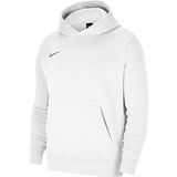 Nike Kinder Y Nk Flc Park20 Po sweatshirt met capuchon, unisex, wit/wolfsgrijs, 12-13 jaar