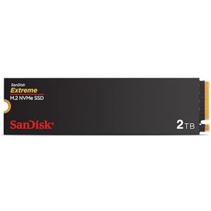 SanDisk Extreme M.2 NVMe SSD 2 TB (Interne SSD, PCIe Gen 4.0, Tot 5.150 MB/s, nCache-Technologie, 5 Jaar Garantie)