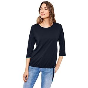 Cecil Dames T-shirt 3/4 mouw, blauw (deep blue), S