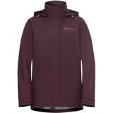 Jack Wolfskin - Highest Peak 3L - Hardshell Regenjack - Amaranth - Dames