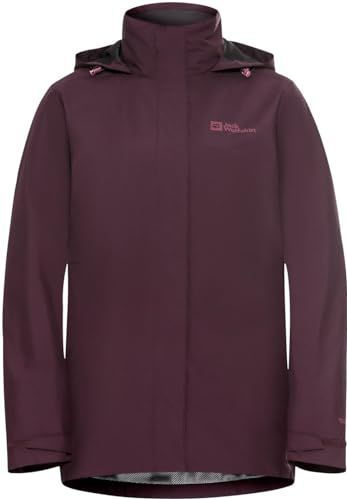 Jack Wolfskin - Highest Peak 3L - Hardshell Regenjack - Amaranth - Dames
