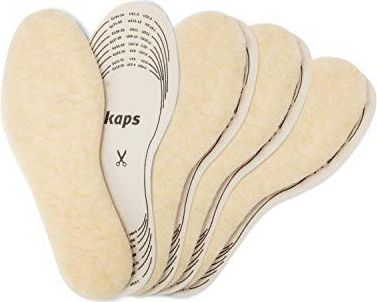 Kaps - Inlegzolen - Schapenwol - Set van 4 Paar - Warm en Zacht