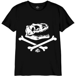 Jurassic Park BOJUPAMTS040 T-shirt, zwart, 6 jaar, zwart., 6 Jaren