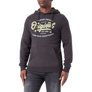 Blend Heren sweatshirt, 194007/zwart, XL