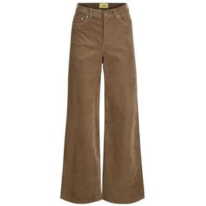 Jack & Jones - Gelly Wide Leg Fit - Hoge Taille Broek - Corduroy