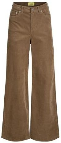 Jack & Jones - Gelly Wide Leg Fit - Hoge Taille Broek - Corduroy