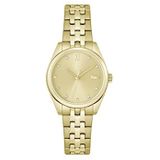 Lacoste Analoge Quartz Horloge voor vrouwen Collectie Tuilerie met Roestvrij Stalen Armband, Goud, armband