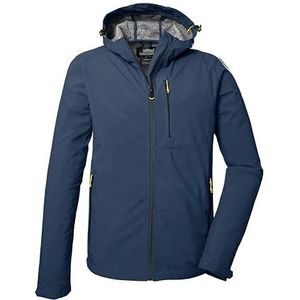 killtec heren killtec Heren Softshelljas/outdoorjas met capuchon KOS 259 MN SFTSHLL JCKT KOS 259 MN SFTSHLL JCKT, dunkelblau, M, 41367-000