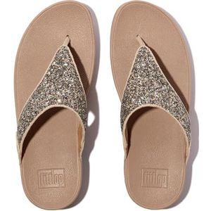 Fitflop - Lulu - Teen-Post Sandalen - Beige Mix - Ergonomisch Ontworpen