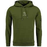 Key Largo Sweatshirt 'MEMBERSHIP'  groen / wit