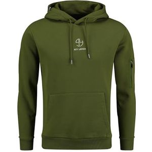 KeyLargo - Klmembership - Sweat à Capuche - Groen - Zacht en Duurzaam Materiaal