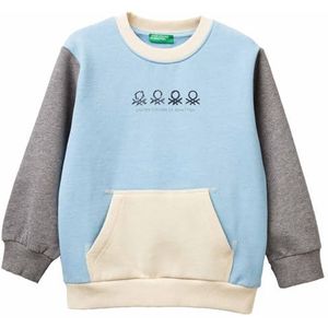 United Colors of Benetton Kids & Teen's Maglia G/C M/L 3eb5g10ks Sweatshirt met capuchon, meerkleurig, 3 jaar