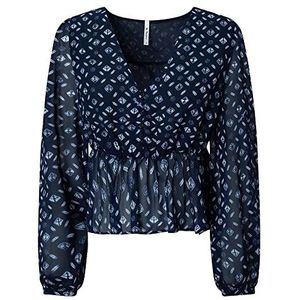 Pepe Jeans EDA Shirt voor dames, Veelkleurig (Multi), M