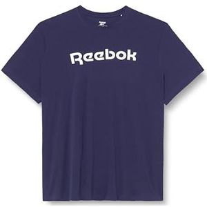 Reebok GS LINEAR Read Tee, Vecnav/White, 4XL