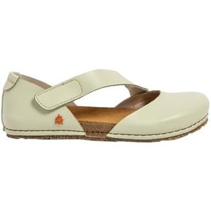 Art 0384 Creta, platte damessandalen, limoen, maat 41, Bestand., 41 EU