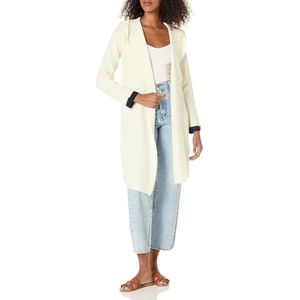 Tommy Hilfiger Flyaway Cardigan Ivory/Sky Captain LG (US 12-14)