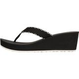 Casual Schoenen - Zwart - Synthetisch - Sleehak