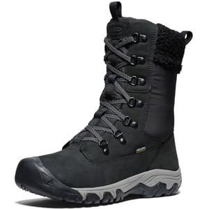 KEEN Dames Greta Tall Boot Waterdichte Sneeuw, Zwart/Zwart, 8.5 UK, Zwart, 42 EU