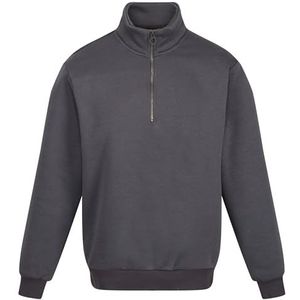 Regatta Professional Heren Pro Half Zip Casual Sweatshirt, Zeehondengrijs, XS