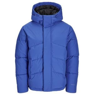 JACK&JONES PLUS JJWORLD Puffer Jacket PLS Pufferjack, Nautical Blue, 3XL, blauw (nautical blue), 3XL