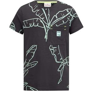 Retour Denim de Luxe Jimmo T-shirt voor jongens, dark grey, 16-18 jaar