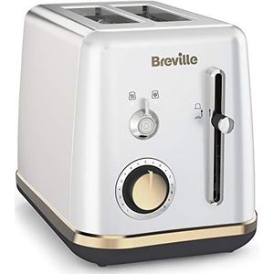 Breville Toster BREVILLE Mostra na 2 kromki VTT935X - Broodrooster - Wit