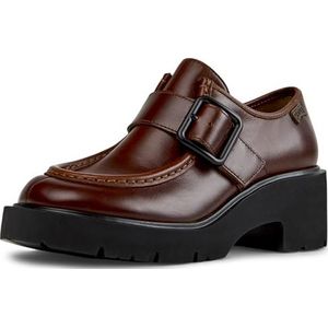Camper Dames Milah K201930 Monk-Strap, Medium Brown 002, 37 EU, Medium Brown 002, 37 EU